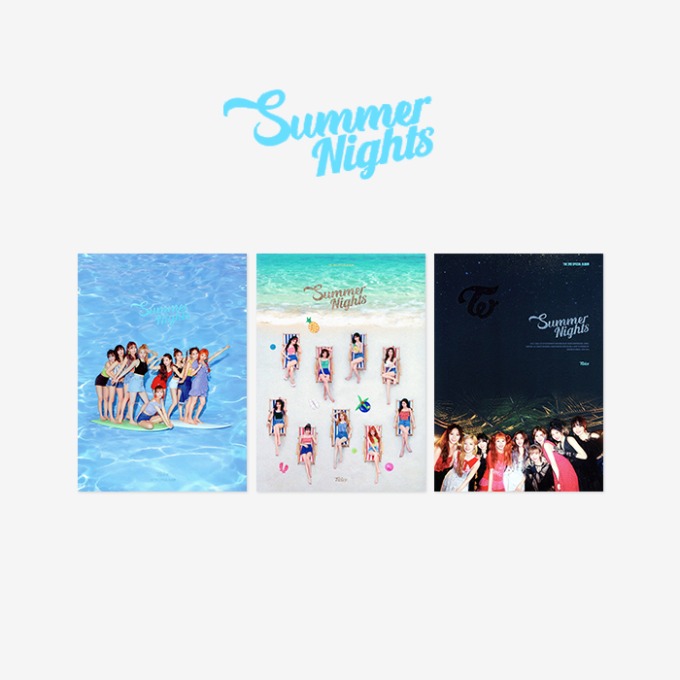 TWICE 2nd Summer Special Album Summer Nights - JYP SHOP
